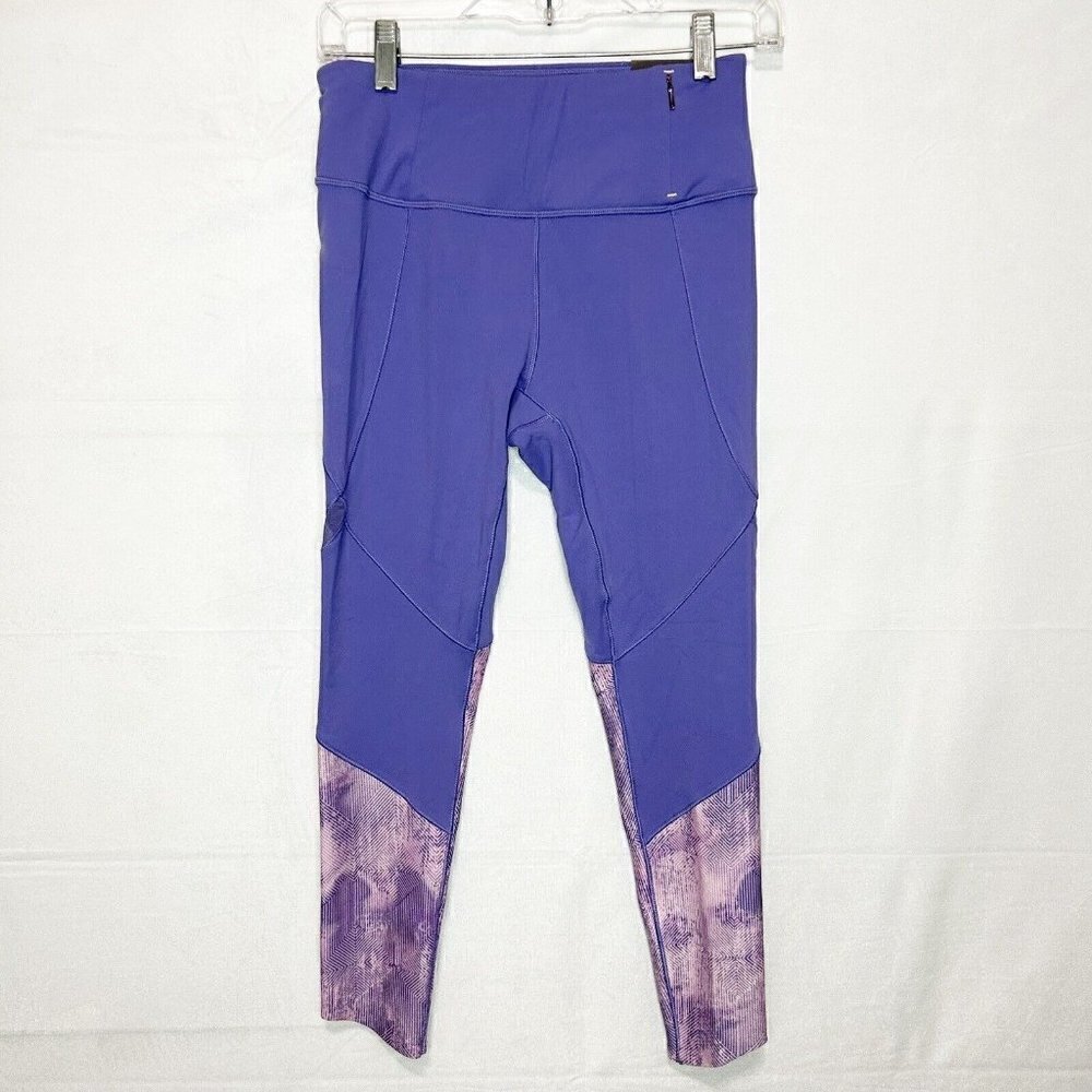 Calia by Carrie Underwood Purple Pink High Rise Ankle Leggings Sz S (26x23)